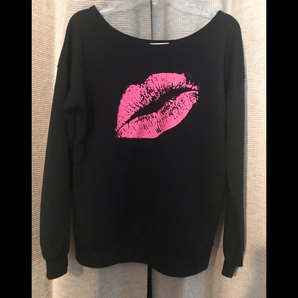 Lips/kiss sweatshirt